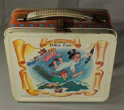 peter pan metal lunch box|Peter Pan Lunchbox .